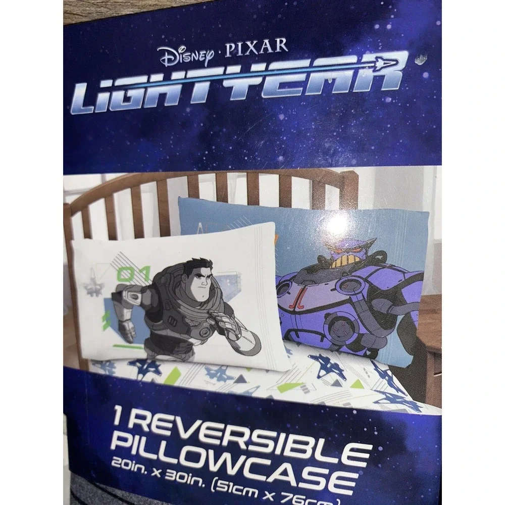 Disney Pixar‎ Lightyear Reversible Pillowcase, 20